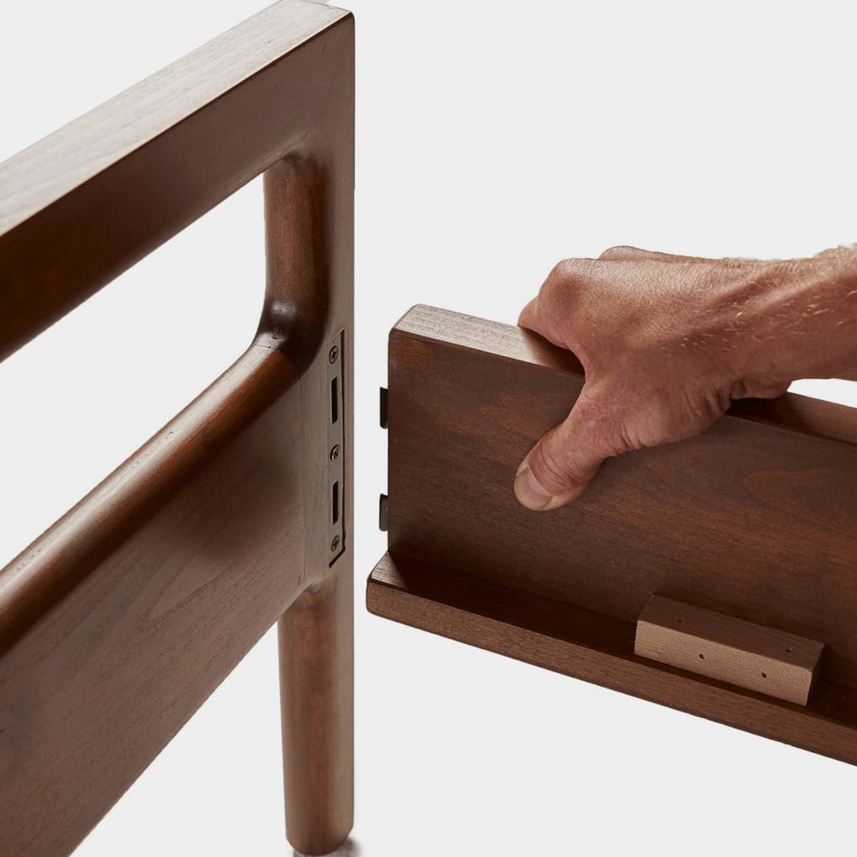 Handmade Wood Bed Frame